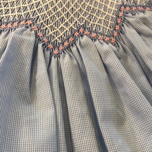 Petit pomme 12 month smock dress like new - Picture 4 of 8